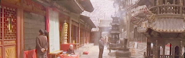 Temple in five springs park, Lanzhou